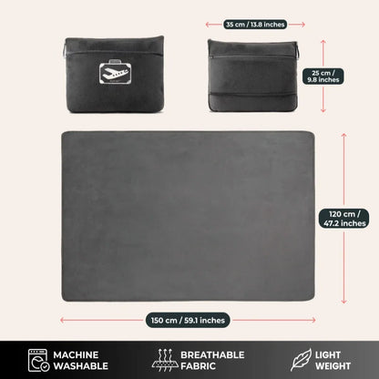 Flyhugz® Blanket & Comfort Bag