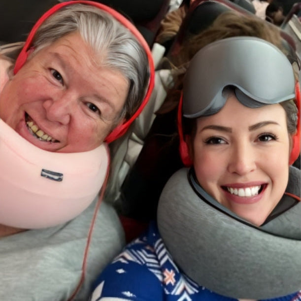 Flyhugz® FREE Sleep Mask with every pillow — ends TODAY!