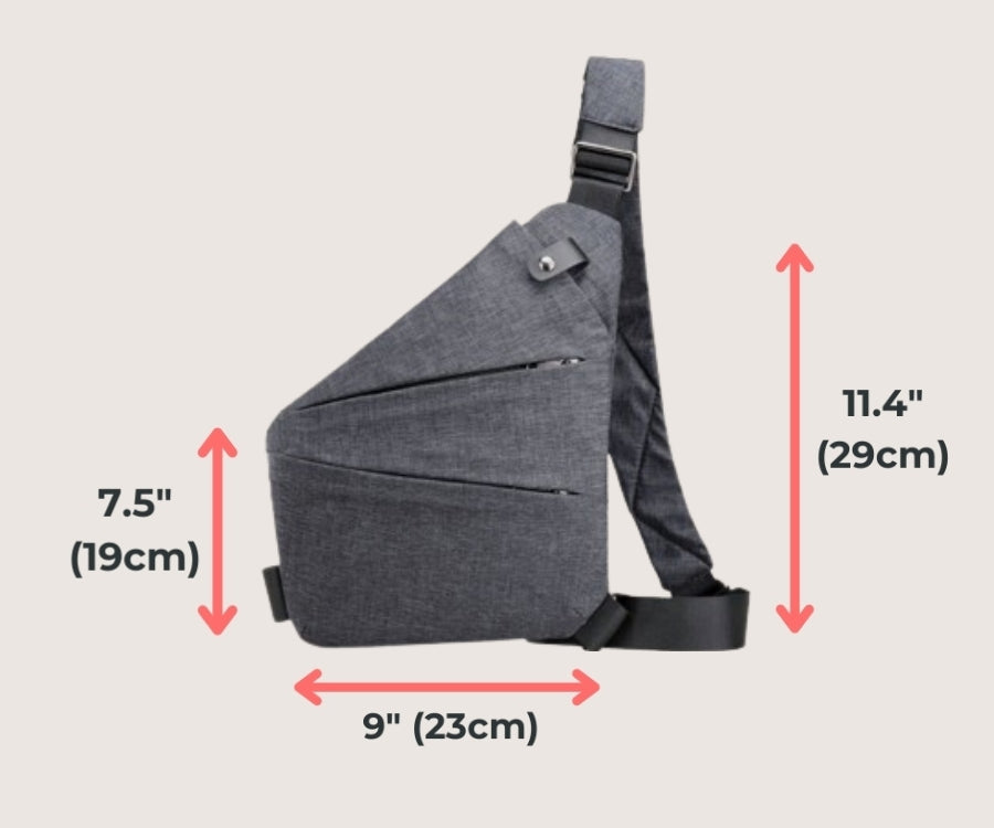 Flyhugz® Anti Theft Travel Bag Twin Pack