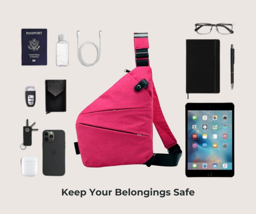 Flyhugz® Anti Theft Travel Bag Twin Pack