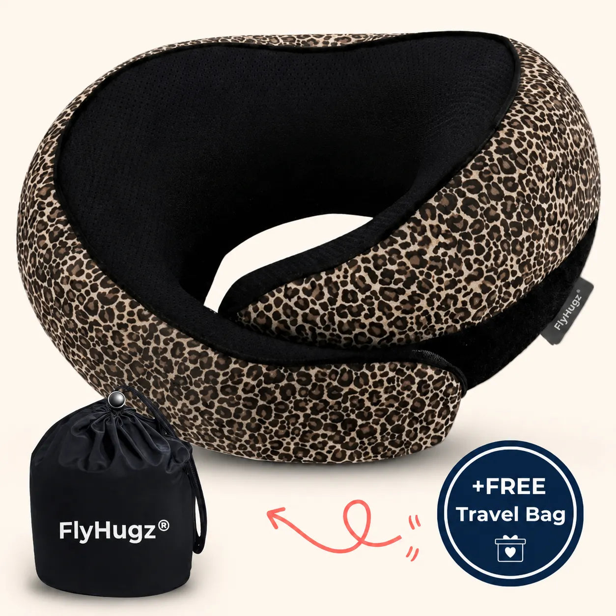 The Original Flyhugz® Travel Pillow (Retail)