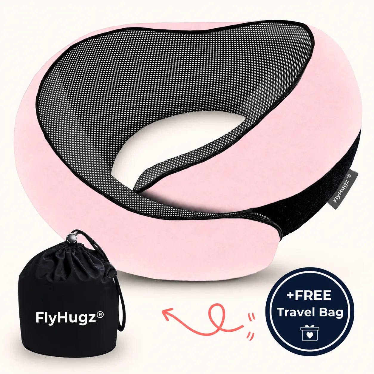 The Original Flyhugz® Travel Pillow