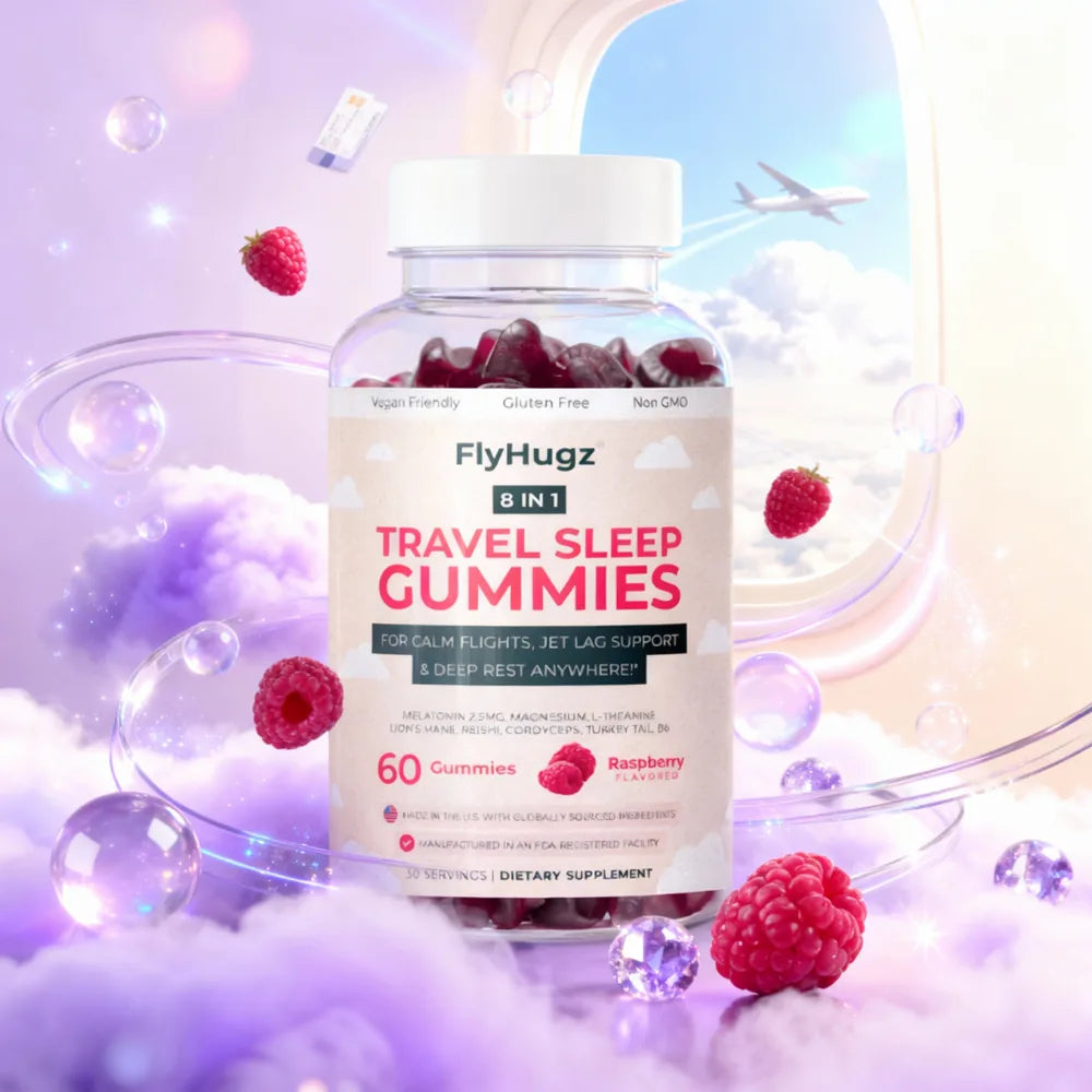 Flyhugz® Travel Sleep Gummies